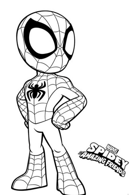 Spiderman litabók