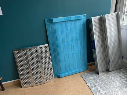 Sliskjur og rampar til leigu